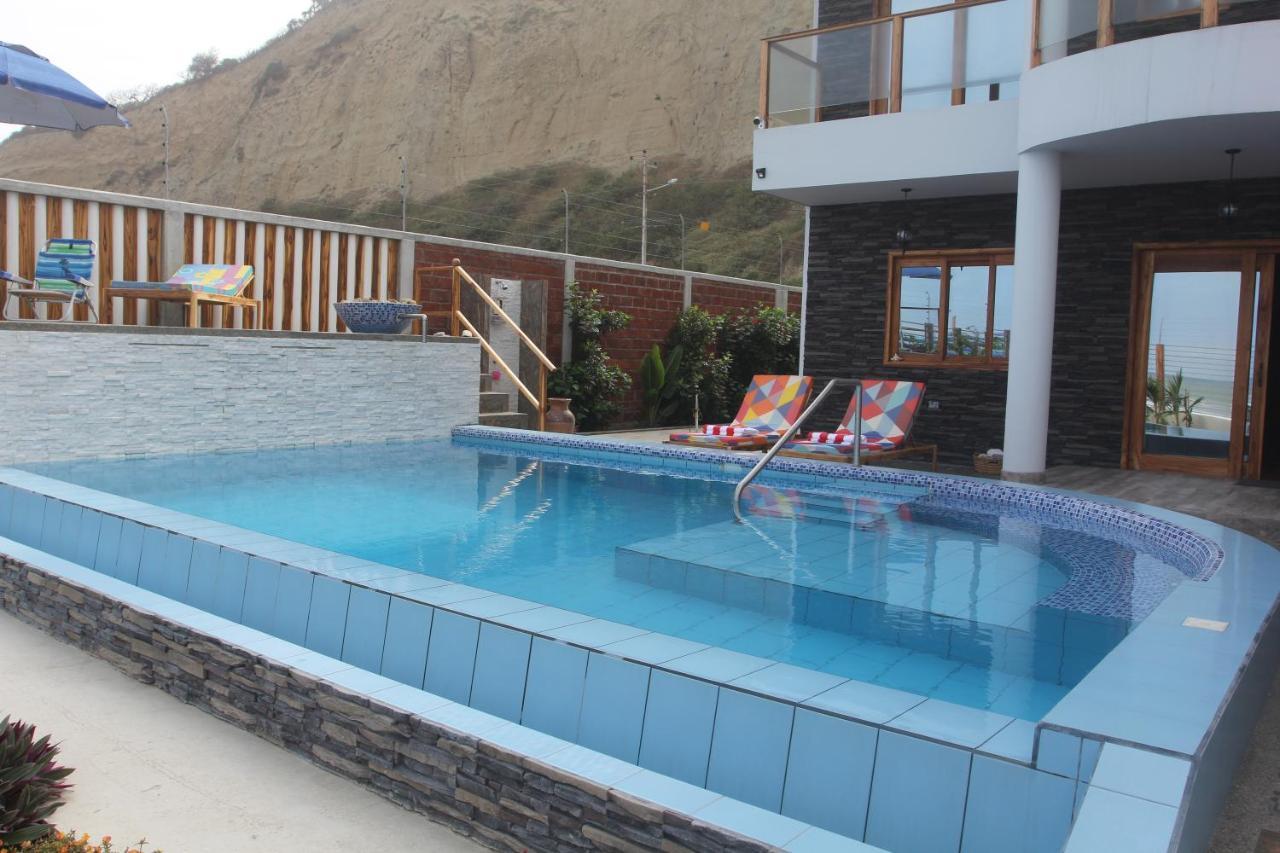 El Ocaso Oceanfront Apartment Canoa Εξωτερικό φωτογραφία